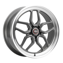 Load image into Gallery viewer, 22x10.5 Weld Laguna Gummetal W/ Milled Spoke 5x115 ET+20 BS6.50