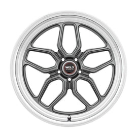 22x9 Weld Laguna Gunmetal W/Milled Spoke 5x115 ET20 BS5.75