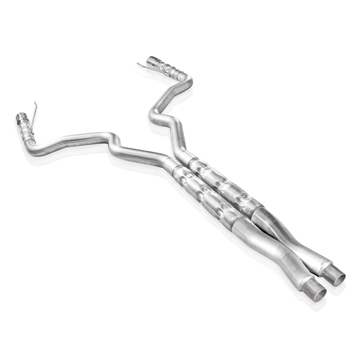 15-17 Mustang GT Stainless Works Cat back Dual Retro 2-1/2