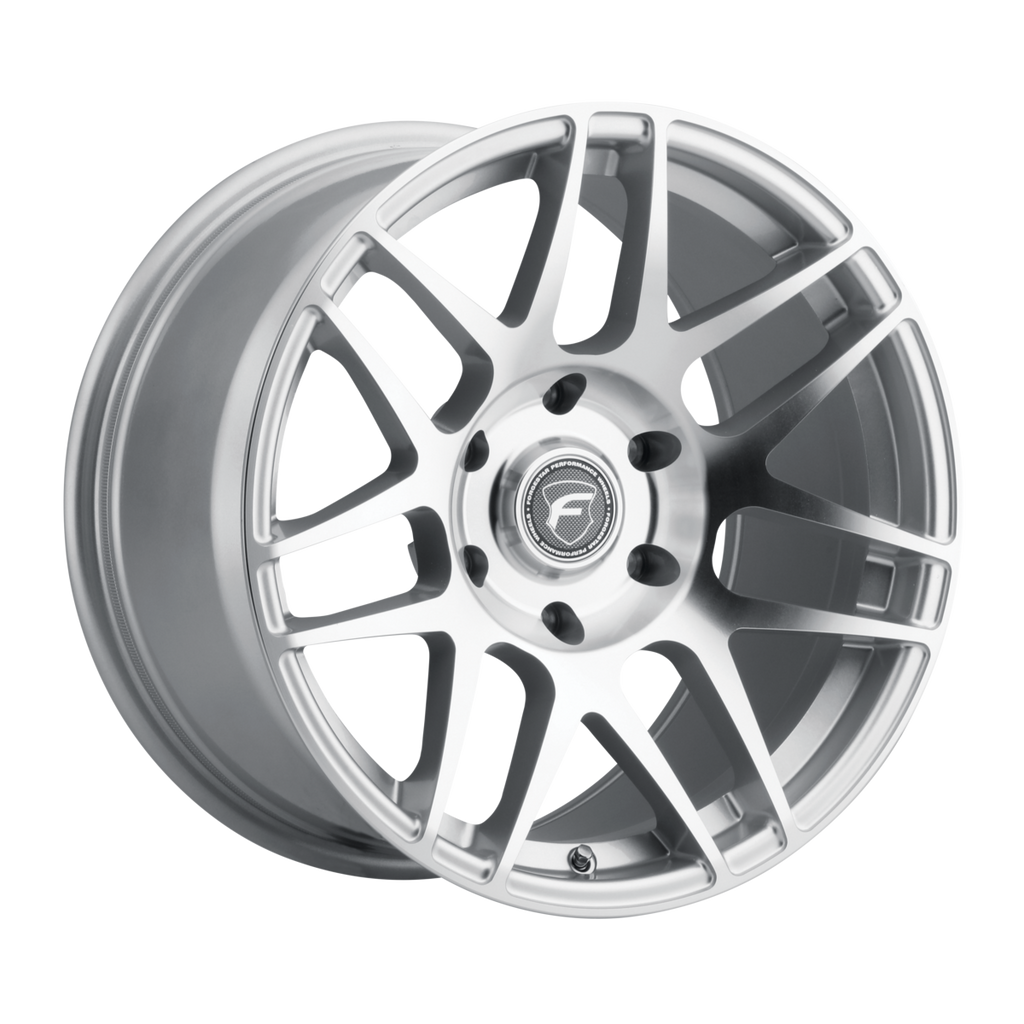 17x9.5 Forgestar F14 Drag 6x135 ET25 BS6.25 Silver Machined