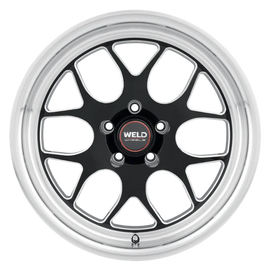 18x5 Weld Racing Solana Drag 5x114.3 ET -23 Gloss Black Milled