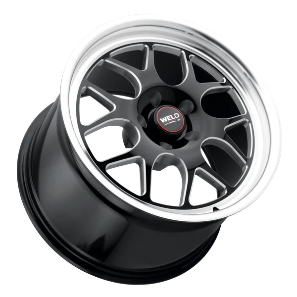 18x10 Weld Racing Solana Drag 5x114.3 ET 45 Gloss Black Milled