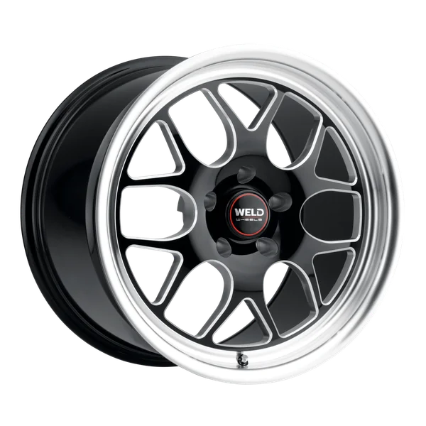 18x10 Weld Racing Solana Drag 5x114.3 ET 45 Gloss Black Milled
