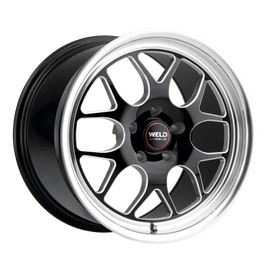 18x5 Weld Racing Solana Drag 5x114.3 ET -23 Gloss Black Milled