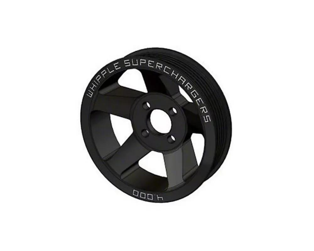 Whipple 10-Rib Super Charger Pulley 3.375" Black
