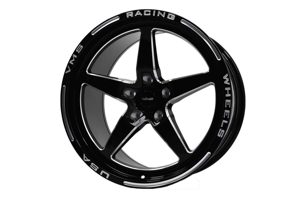 VMS STREET DRAG RACE V-STAR 18X9.5 5X114.3 40 OFFSET 2005-2020 Ford Mustang