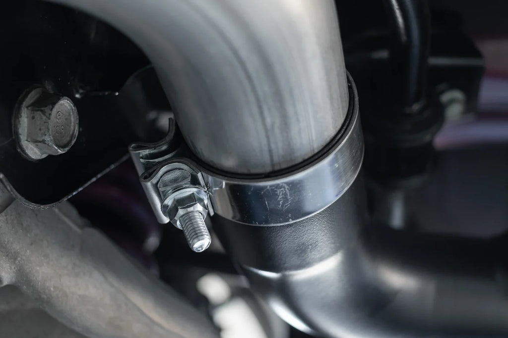 18-23 Mustang GT MBRP Race Version Exhaust 3in. Cat Back; With Quad 4in. Dual Wall Tips  T304