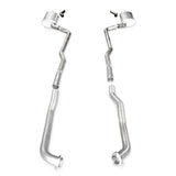 Stainless Works SBC Catback Dual Long Chambered Mufflers Factory Connect