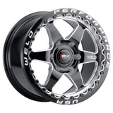 17x10 Ventura 6 Beadlock Gloss Black 6x135 +42 BS7.25