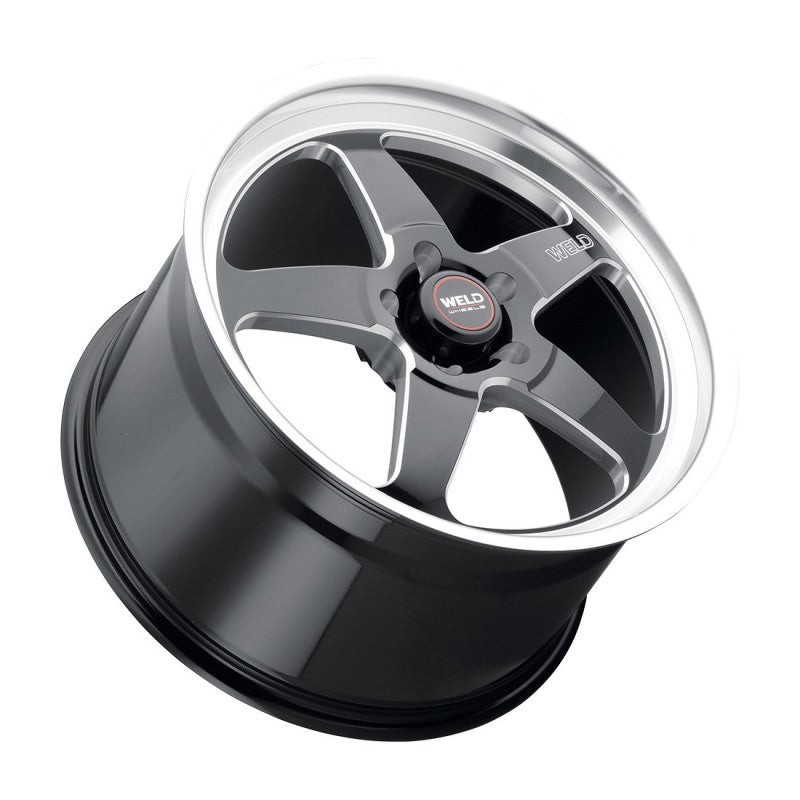 19x11 Weld Ventura Gloss Black W/ Milled Spoke 5x120.65 ET70 BS8.75