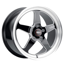 Load image into Gallery viewer, 15x5 Ventura Gloss Black W/Milled Spoke 5x120.65 ET+19 BS3.75