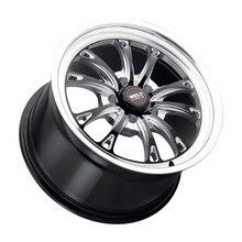 Load image into Gallery viewer, 17x10 Belmont Drag Gloss Black W/ Milling 5x114.3 ET49 BS7.42