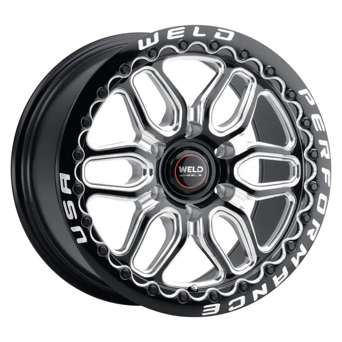 17x10 Laguna 6 Beadlock Gloss Black w/ Milled 6x135 +42 BS7.25