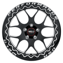 Load image into Gallery viewer, 17x10 Solana Beadlock Gloss Black Milled 5x127 ET38 BS6.99