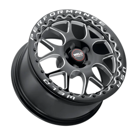 17x10 Solana Beadlock Gloss Black Milled 5x120 ET42 BS7.15