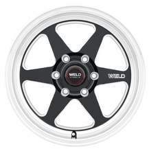 Load image into Gallery viewer, 20x7 Weld Racing Ventura 6 Drag 6x135 ET13 BS4.5 Gloss Black W/Milled