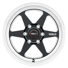 20x7 Weld Racing Ventura 6 Drag 6x135 ET13 BS4.5 Gloss Black W/Milled