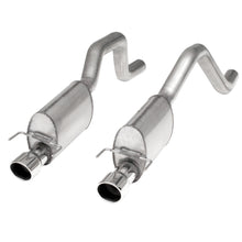 Load image into Gallery viewer, Stainless Works Axleback Dual Turbo S-Tube Mufflers Factory Connect