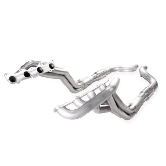 2015-2023 Mustang GT Stainless Power Headers 1-7/8" With Catted Leads Factory Connect